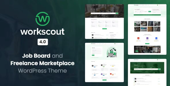 WorkScout Job Board WordPress Theme Free Download