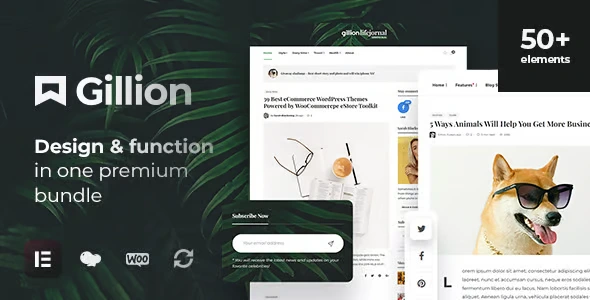 Gillion wordpress Theme Free Download