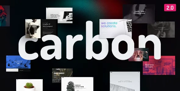 Carbon wordpress Theme Free Download