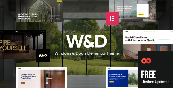 W&D WordPress Theme free download