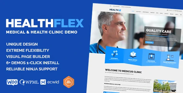 HEALTHFLEX wordpress Theme Free Download