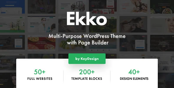 Ekko wordpress Theme Free Download