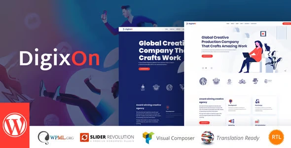 Digixon WordPress Theme Free Download