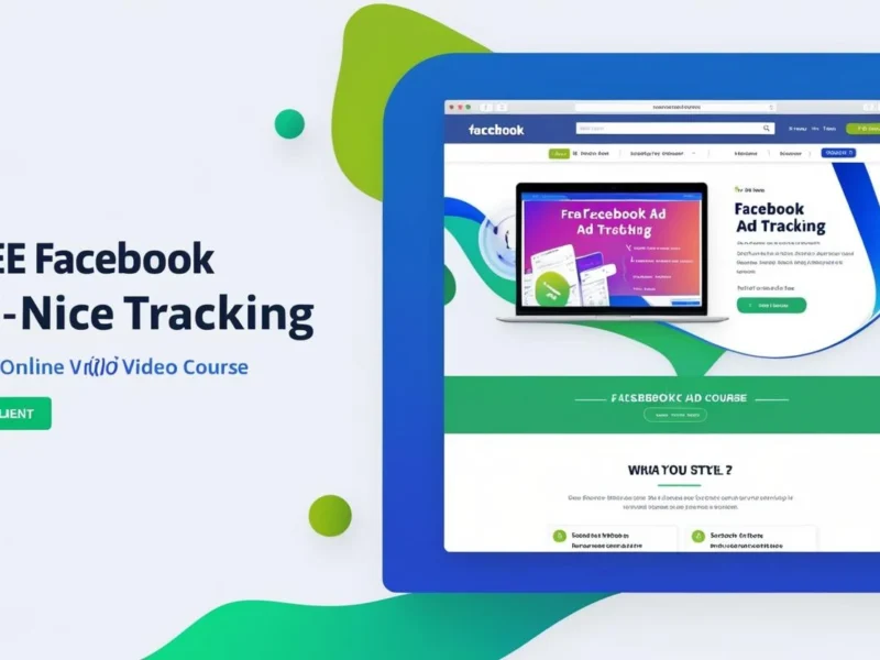 Facebook Ad Tracking video course free download