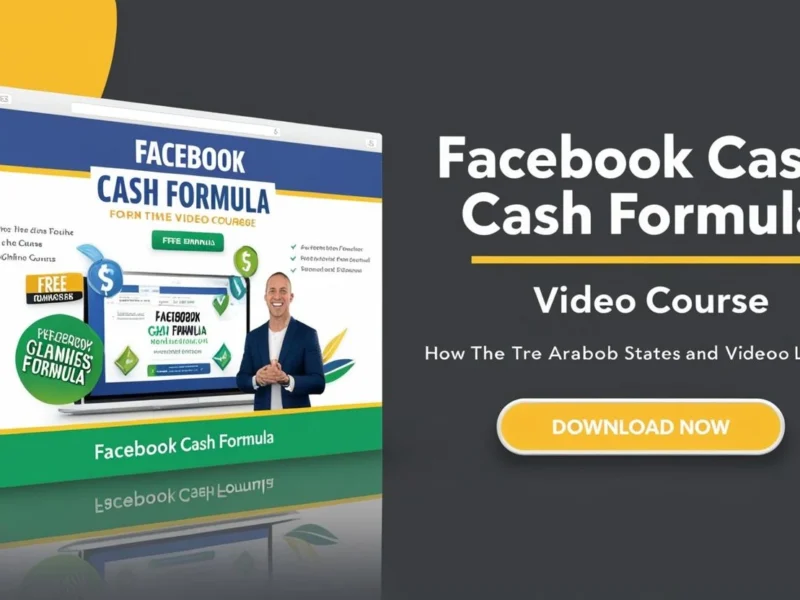 Facebook Cash Formula video course free download