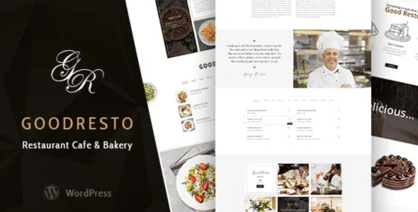 GoodResto – Restaurant WordPress Theme Free Download