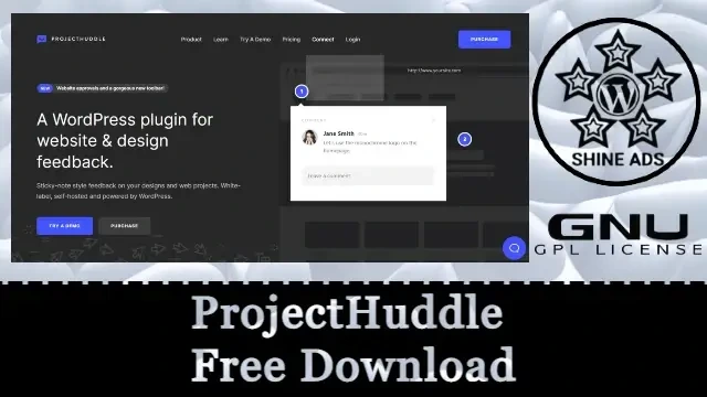 ProjectHuddle WordPress theme Free Download