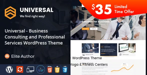 Universal wordpress Theme Free Download