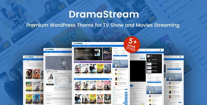 DramaStream WordPress Theme Free Download