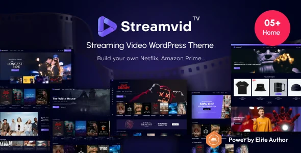 StreamVid wordpress Theme Free Download