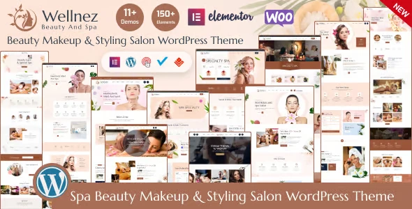 Wellnez – Beauty Spa & Wellness Salon WordPress Theme free download