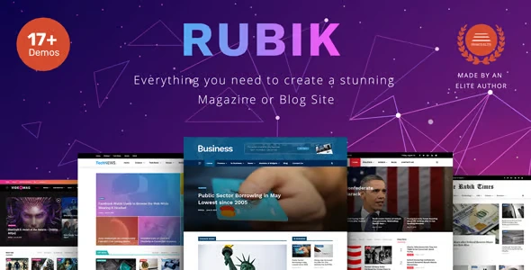 Rubik wordpress Theme Free Download